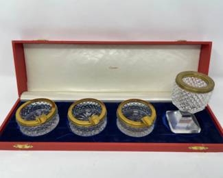 103 CartierPersonalAshtraysInOriginalBox