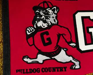 University of Georgia vintage pennant