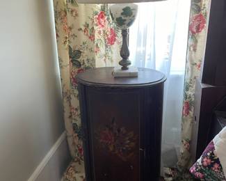 Antique end table