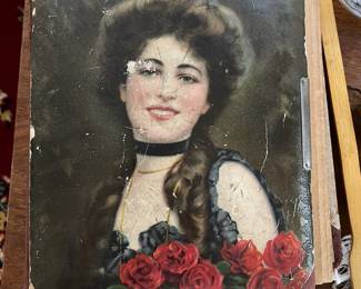 Antique photo album