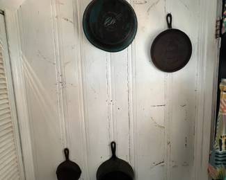 Cast iron pans