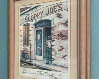 Sloppy Joe's art by C. G. Morehead