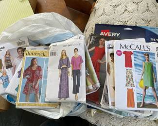 Vintage sewing patterns