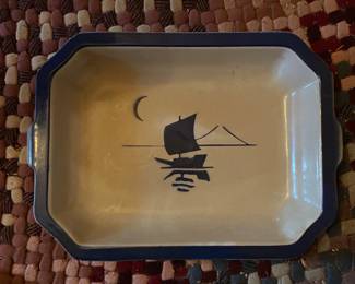 Clipper ship. Swedish dish 