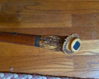 Bone carved cane