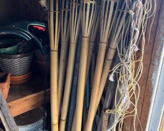 bamboo torches 