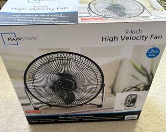 Mainstays 9" High Velocity Fan 