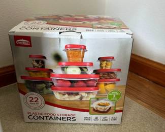 Chef Elect Plastic Food Storage Containers 