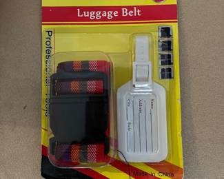 Luggage Belt and TAg