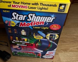Star Shower Motion Laser Light