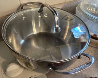 Cuisinart Stainless Steel 5.5 qt covered Multi pot 