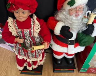 Santa and Mrs. Claus Dolls 