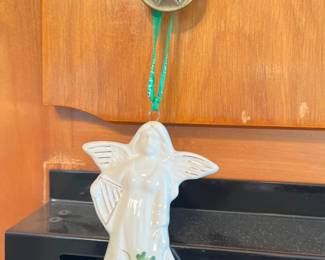 Watervale Irish Parian China Angel Ornament 