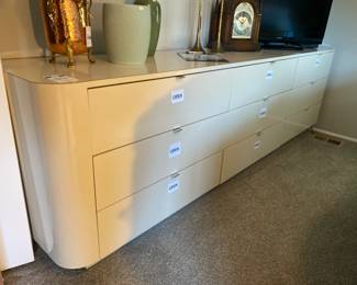 Laminate extra long dresser