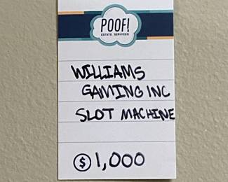 Williams Gaming slot machine