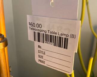 Telescoping table lamp