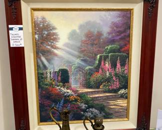 Thomas Kinkade Garden of Grace Framed Artwork