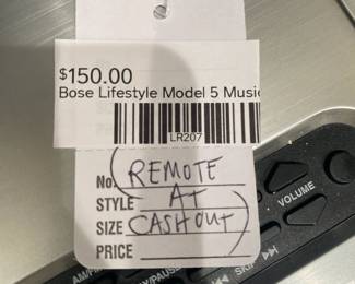 Bose Lifestyle Model 5 Music Center
