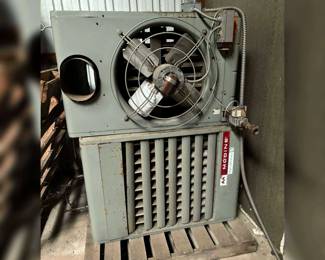 Modine natural gas, high efficiency heater
