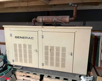 Generac, model 99A01912-S, 25KVA, 3 phase generator