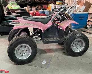 Razor children's, battery operated 4-wheeler