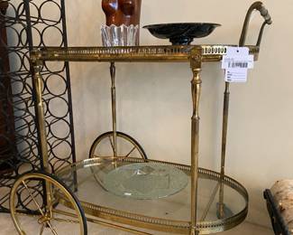 Vintage Neoclassical Tea Trolly
