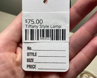 Tiffany Style Lamp
