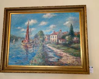 Oil on canvas by Alexander