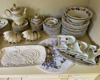 Party serving dishes