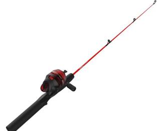 Zebco Dock Demon Spincast Reel and Fishing Rod Combo, 30-Inch