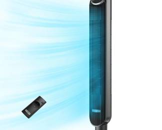 PARIS RHAONE Tower Fan, 42 Inch Bladeless Fan with Remote