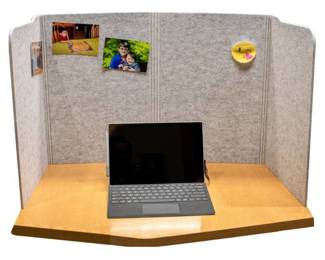 Practical Products Portable Acoustic Divider (Small Gray)