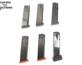 Make: Lot of 6 Canik Mags
Model: Canki55-TP Series
Caliber: 9mm
Condition: Great
6 Canik A Mec-Gear Canik55-TP Series 18 Round mags.