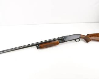 Make: Browning
Model: BPS Field Model
Caliber: 12 GA
Action: Pump
Barrel: 28
Bore: Shiny
Serial # 02878PZ152
Condition: Very Good
The pump shotgun that all others are measured against. Perfect for upland and waterfowl hunting with a larger trigger guard, matte blue finish barrel and forged/machined steel receiver, bottom ejection, and satin finish walnut. This Shotgun is chambered in 12 GA and features a 28” barrel. This Shotgun is in Very Good condition showing normal signs of use and wear.