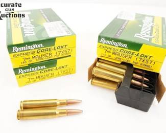 Make: Remington
Model: 80 Rounds Express CORE-LO
Caliber: 7mm Mauser
Condition: New
4 boxes of (20) rounds of Remington Express Core-LOKT 140 GR 7mm Mauser. 