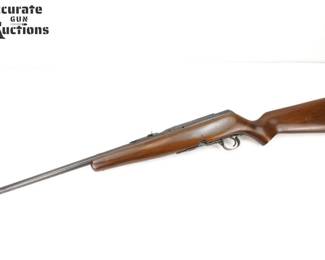 Make: J. Stevens Arrms Co.
Model: 325
Caliber: 30-30
Action: Bolt
Barrel: 21
Bore: Frosty
Serial # NSN
Condition: Very Good
In 1947 Stevens introduced the Model 325-A bolt-action rifle .30-30 Winchester with a detachable magazine. This new brush gun was made with a bunch of stamped parts bringing the cost and price down for the average-Joe. Although it is confirmed that the 325 was initially made with surplus post-wartime parts and especially design techniques, it remains unconfirmed that the barrels were surplus 30 caliber machine gun barrels. The rifle is in very good condition, showing normal signs of use and wear.