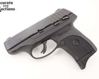 Make: Ruger
Model: EC9S
Caliber: 9mm Luger
Action: Semi
Barrel: 3
Bore: Bright
Serial # 459-95799
Condition: Very Good
Made with a glass-filled nylon frame, the Ruger EC9S 9mm Pistol includes a polymer grip and a double-action trigger. The pistol utilizes fixed sights and has a 7+1-round capacity. This pistol is in Very Good condition, Shows normal signs of use and wear.