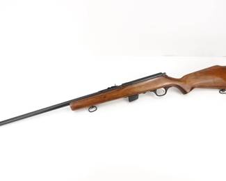Make: Malin
Model: Glenfield Model 25
Caliber: .22 S/L/LR
Action: Bolt
Barrel: 22
Bore: Shiny
Serial # 22708361
Condition: Very Good
The Marlin Model 60, also known as the Marlin Glenfield Model 60, is a semi-automatic rifle that fires the .22 LR rimfire cartridge. This Rifle features a 22” barrel . This Rifle is in Very Good condition showing normal signs of use and wear. 