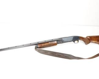 Make: Browning
Model: BPS Field Model
Caliber: 12 GA
Action: Pump
Barrel: 29
Bore: Shiny
Serial # 30696PMT52
Condition: Very Good
The pump shotgun that all others are measured against. Perfect for upland and waterfowl hunting with a larger trigger guard, matte blue finish barrel and forged/machined steel receiver, bottom ejection, and satin finish walnut. This Shotgun is chambered in 12 GA and features a 28” barrel. This Shotgun is in Very Good condition showing normal signs of use and wear.