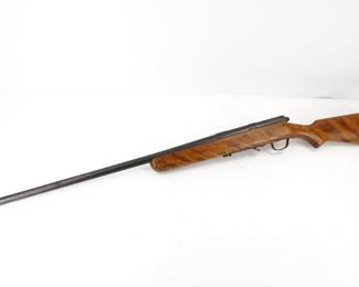 Make: Stevens
Model: 258 B
Caliber: 20 GA
Action: Bolt
Barrel: 28
Bore: Shiny
Serial # NSN
Condition: Broken
No mag missing trigger assembly.