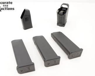 Make: Glock
Model: 17/26 Mags
Caliber: 9mm
Condition: Very Good
3 mags with 2 speedloaders. 