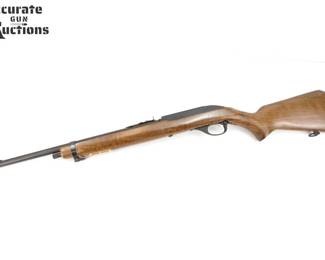 Make: Marlin
Model: Glenfield Mod 70
Caliber: .22 LR
Action: Semi
Barrel: 18
Bore: Bright
Serial # 70182910
Condition: Great
The Glenfield Model 70, manufactured by Marlin Firearms, is a semi-automatic rifle that has earned a reputation for being reliable and affordable. This rifle is chambered for the .22 Long Rifle cartridge, making it ideal for small game hunting, target shooting, and plinking. It features a sleek, streamlined design with a blued steel barrel and a hardwood stock, which often showcases a simple, functional aesthetic without elaborate finishing. The rifle is in great condition, showing minimal signs of use and wear.