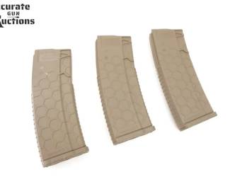 Make: 3 Hexmags
Model: HX AR SERIES 2
Caliber: 5.56x45 NATO
Condition: Excellent
3 Total TAN AR Series 2 Mags.