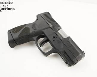 Make: Taurus Armas
Model: Pt111 G2
Caliber: 9MM
Action: Semi
Barrel: 3
Bore: Bright
Serial # ABC339083
Condition: Very Good
Specifically engineered for everyday carry, the G2 series delivers rugged reliability in an ergonomic, compact frame. Chambered in 9mm and features a 3.2 inch barrel. This Pistol is in very good shape showing signs of use and some holster wear. The firearm is sold with 1 magazine and the holster. 