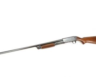 Make: Ithaca
Model: 37 Featherlight
Caliber: 12 GA
Action: Pump
Barrel: 30
Bore: Bright
Serial # 728249
Condition: Great
The Ithaca 37 is a sturdy, well-made pump action shotgun with a history of success in the deer stand, the duck blind, the battlefield, and the patrol car. First offered in 1937, the all-steel Featherlight is an improvement on the basic Remington Model 17 shotgun design. It won acclaim by virtue of being about a pound lighter than its nearest competitor. This Shotgun is chambered in 12 GA and features a 30” barrel. This shotgun remains in Great condition showing normal signs of use and wear. 