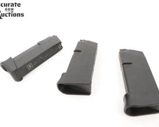 Make: Lot of 3 Glock Mags
Model: 6RND Gock 43
Caliber: 9mm
Condition: Great
3 Glock 6 Round Glock43 mags. 