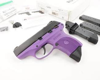 Make: Ruger
Model: LC380
Caliber: .380 AUTO
Action: Semi
Barrel: 3.5
Bore: Shiny
Serial # 352-20191
Condition: Very Good
Slim, lightweight and compact personal protection. Smooth double-action trigger pull for faster, more accurate shooting. The Ruger LC380 is everything you are looking for in a stylish concealed carry. Chambered in .380 auto and sold with 4 magazines and the factory box, this pistol is in very good condition, showing normal signs of use and wear.