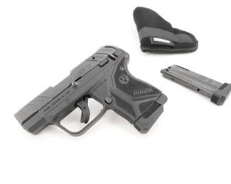 Make: Ruger
Model: LCP II
Caliber: .22 LR
Action: Semi
Barrel: 2.75
Bore: Bright
Serial # 380747812
Condition: Great
A low-recoil pistol with an easy-to-manipulate slide that shoots comfortably regardless of your hand size or strength. Chambered in .22 LR this perfect pocket pistol is in excellent condition and is sold with 2 magazines and a Ruger holster. 