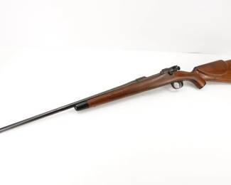 Make: Springfield
Model: 1903
Caliber: 30-06
Action: Bolt
Barrel: 26
Bore: Shiny
Serial # 372196
Condition: Broken
This sporterized 1903 is chambered in 30-06 and features a 26" barrel and upgraded wooden stock. the rifle is in very good condition, showing normal signs of use and wear.