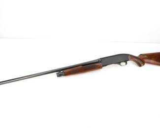 Make: Winchester
Model: 1200
Caliber: 12 GA
Action: Pump
Barrel: 30
Bore: Bright
Serial # L1300408
The Model 1200 is a pump-action shotgun that was manufactured by the Winchester-Western Division of Olin Corporation, starting 1964. Chambered in 12 GA and Features a 30 inch barrel. This shotgun has a 3-4 inch split one the foregrip as well as some surface list. This shotgun mechanically remains in good condition showing normal signs of use and wear.